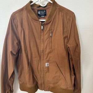 Carhartt Tan Bomber Jacket